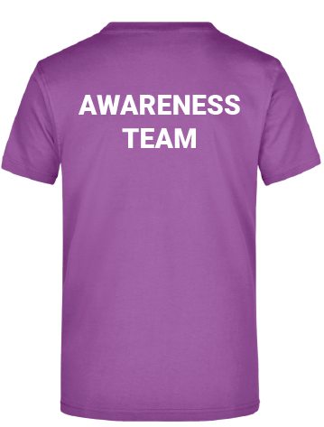 T-Shirt Herren purple
