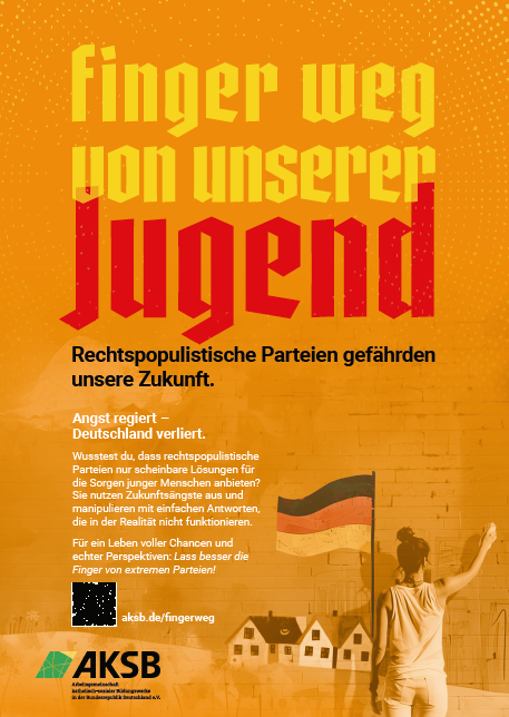 Plakat DIN A2 Finger weg von meiner Jugend Plakat DIN A2 Finger weg von meiner Jugend